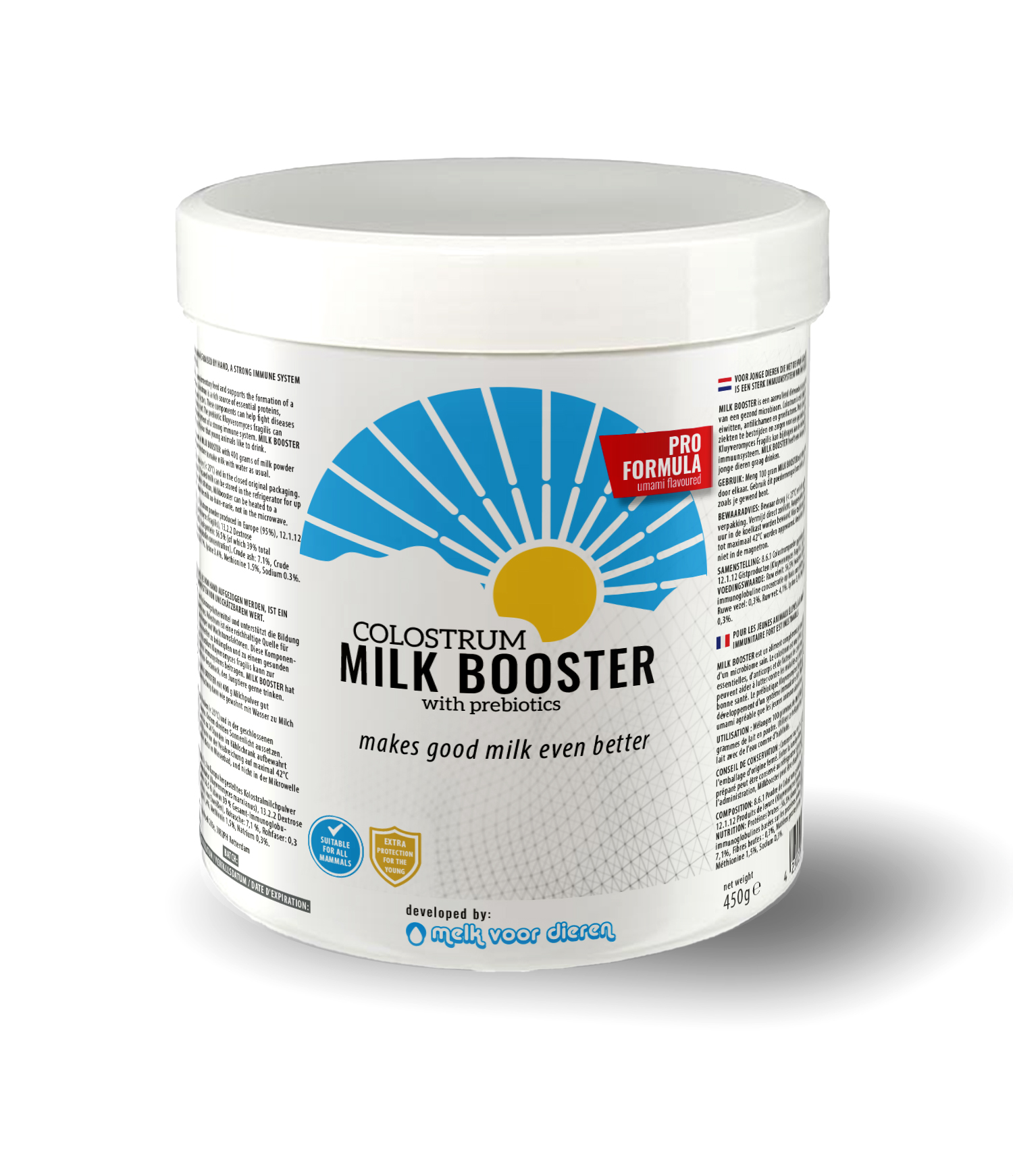 Milk Booster colostrum en prebiotica