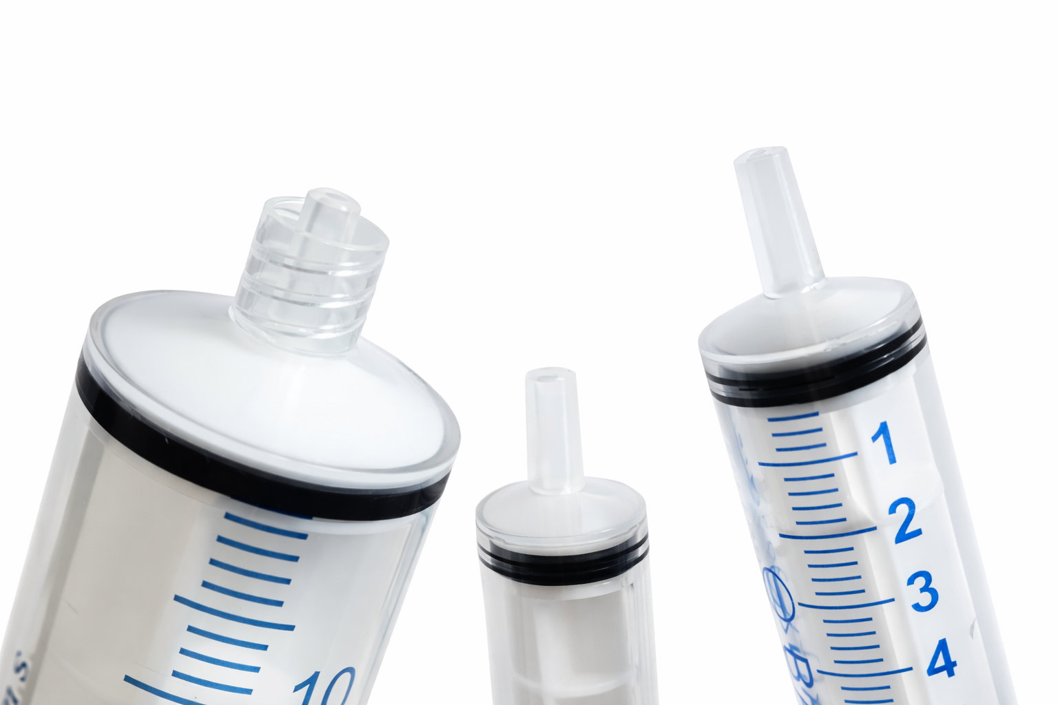 verschillende maten o-ring spuitjes