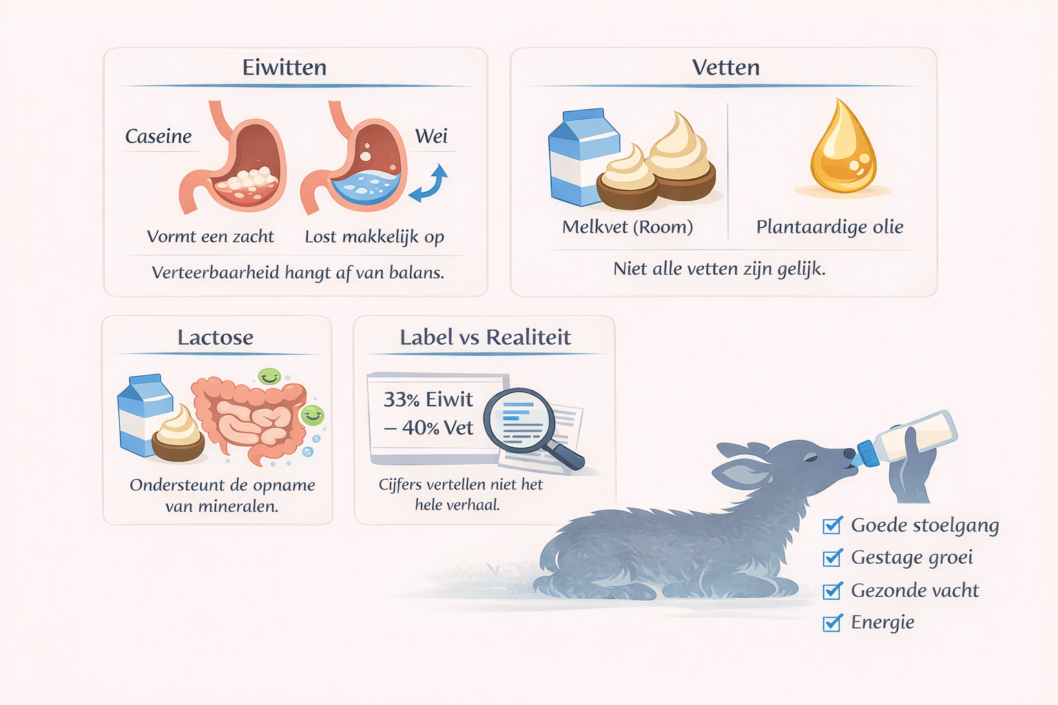 Wat zit er eigenlijk in het melkpoeder dat je gebruikt?